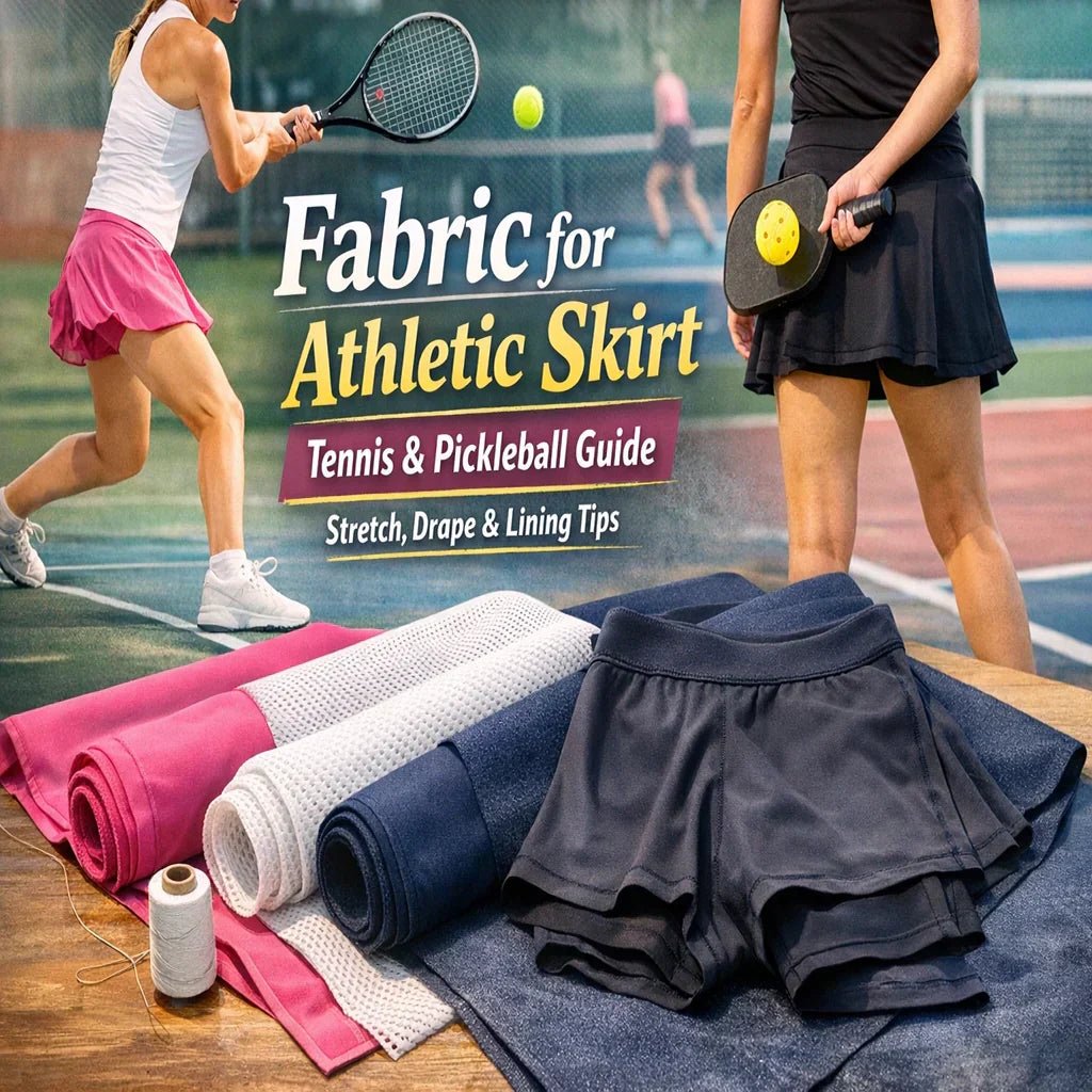 Best Fabric for Athletic Skirts: Stretch, Breathability & Performance - Spandexbyyard