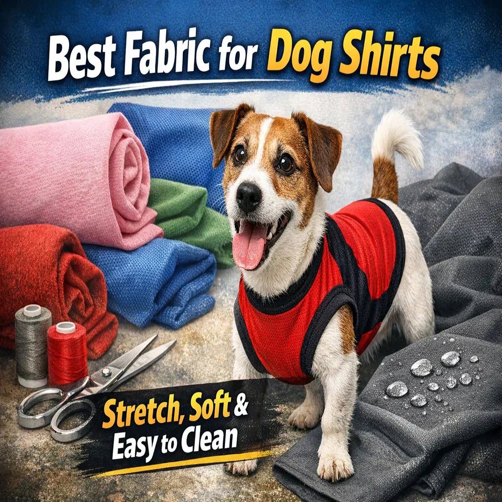 Best Fabric for Dog Shirts: Comfort, Stretch & Breathability - Spandexbyyard