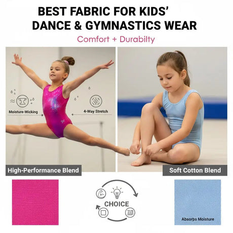 Best Fabric for Kids’ Dance and Gymnastics Wear: Comfort + Durability - Spandexbyyard