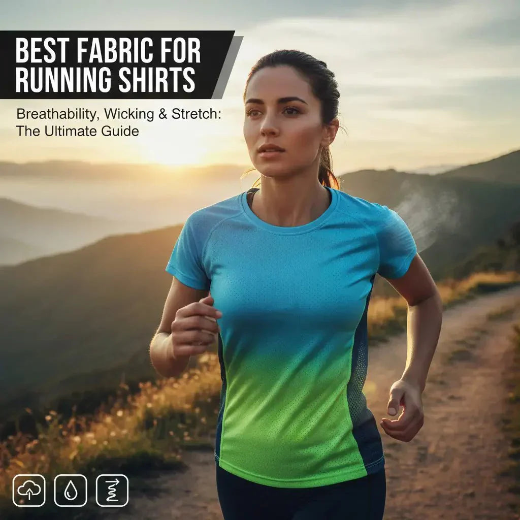 Best Fabric for Running Shirts: Breathability, Wicking & Stretch - Spandexbyyard