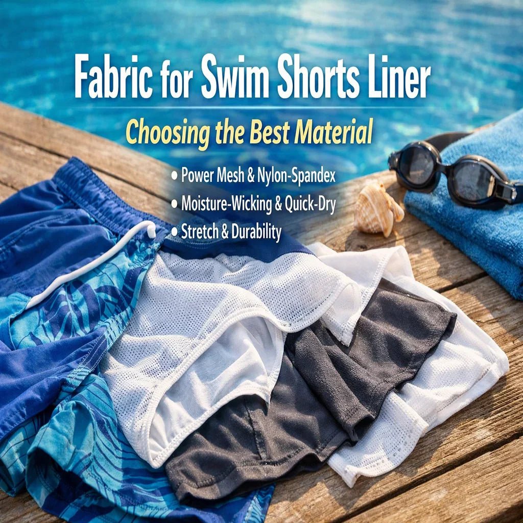 Best Fabric for Swim Shorts Liners: Comfort, Support & Stretch - Spandexbyyard