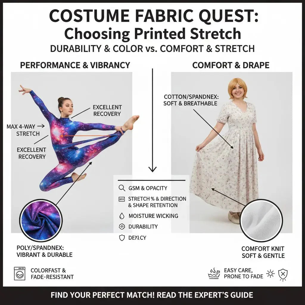 Best Printed Stretch Fabric for Costumes - Spandexbyyard