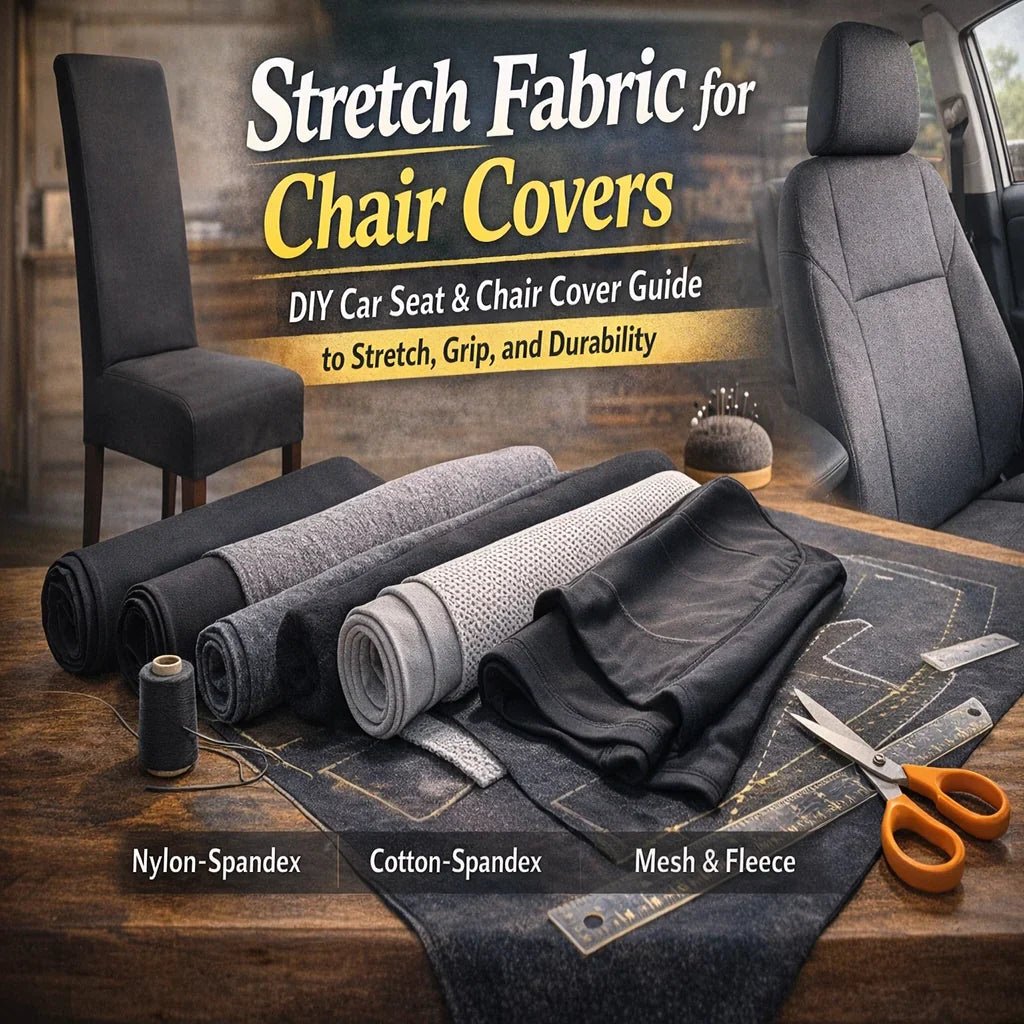 Best Stretch Fabric for Chair Covers: Fit, Comfort & Durability - Spandexbyyard