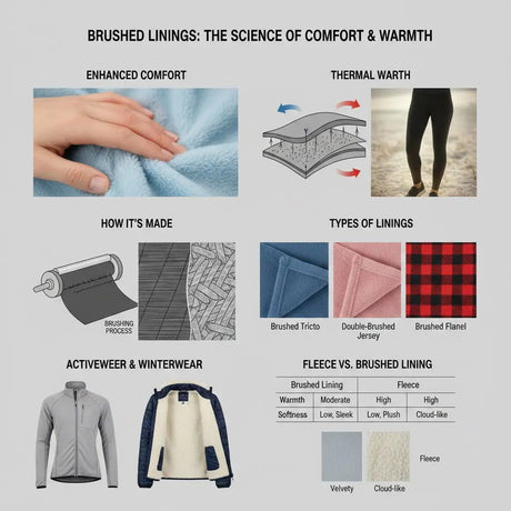 Brushed Lining Fabric Uses - Spandexbyyard