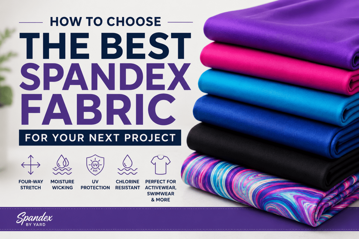 Choosing the Best Spandex Fabric for Your Next Project - Spandexbyyard