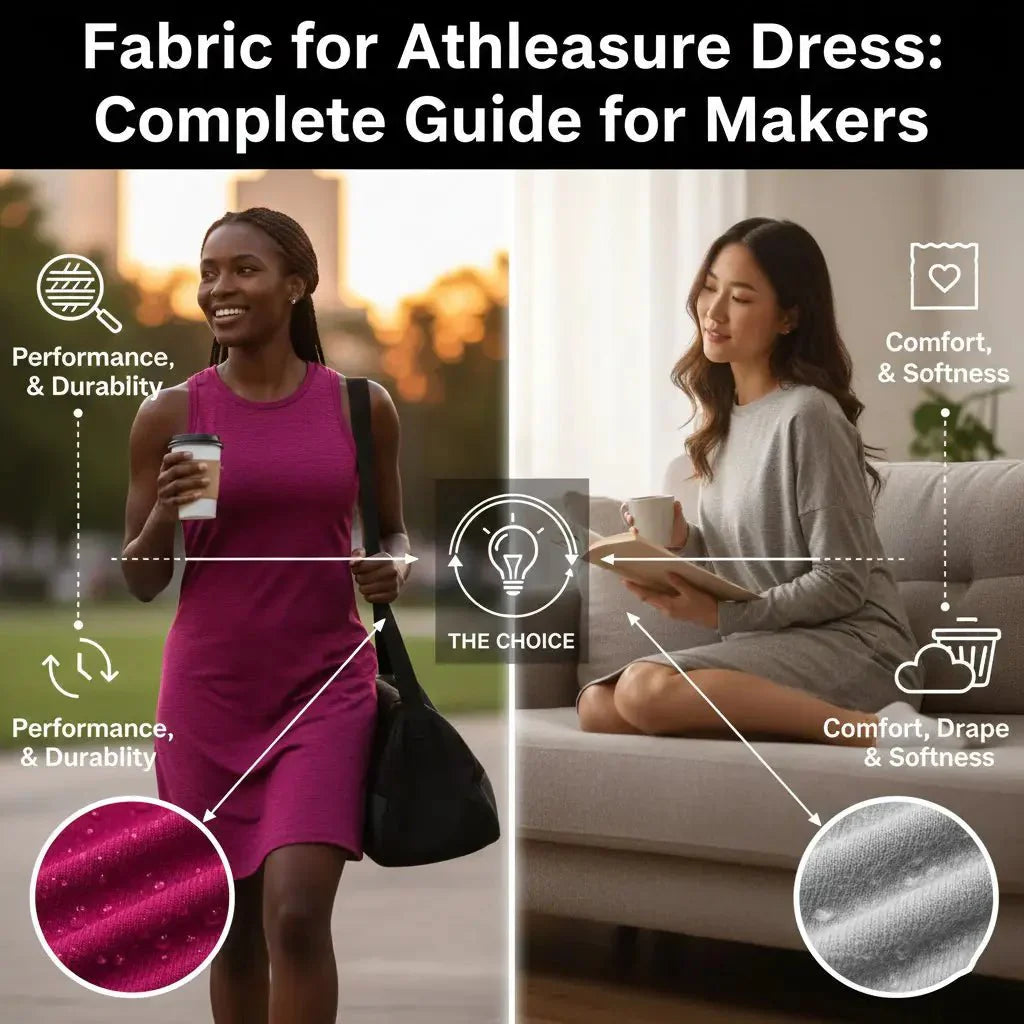 Fabric for Athleisure Dress: Complete Guide for Makers - Spandexbyyard
