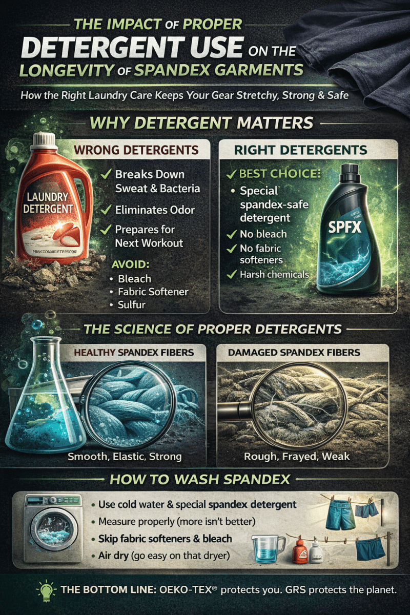 How Detergent Affects Spandex Lifespan (What to Use & Avoid) - Spandexbyyard