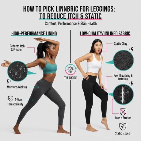 How to Pick Lining Fabric for Leggings to Reduce Itch and Static - Spandexbyyard