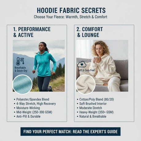 How to Select Fleece for Stretchy Hoodies and Loungewear - Spandexbyyard
