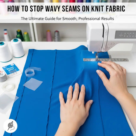 How to Stop Wavy Seams on Knit Fabric - Spandexbyyard