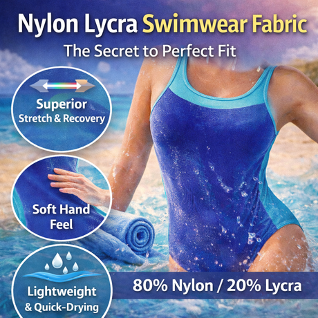 Nylon Lycra Swimwear Fabric: The Secret to Perfect Fit - Spandexbyyard