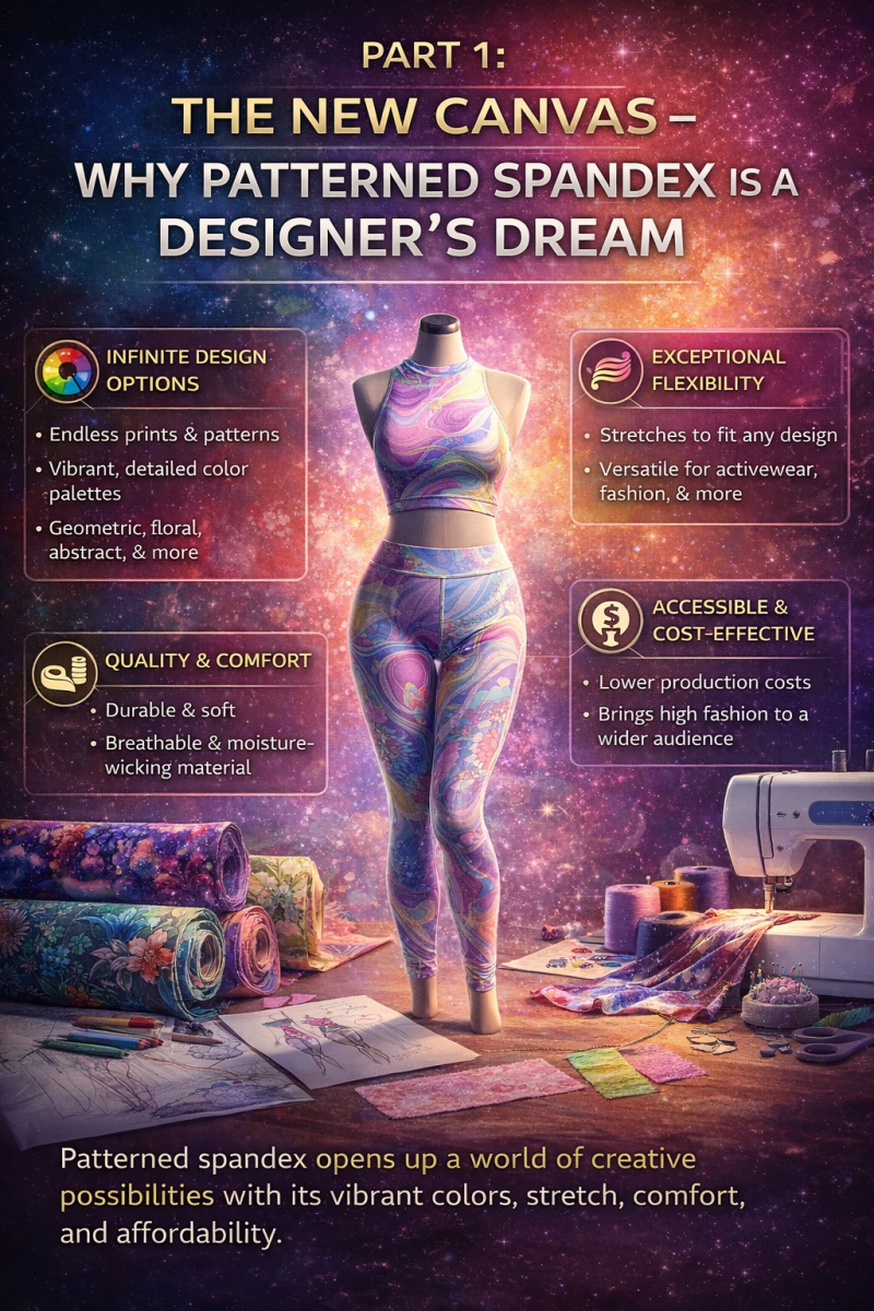 Patterned Spandex: Why It’s a Designer’s Dream (Part 1) - Spandexbyyard