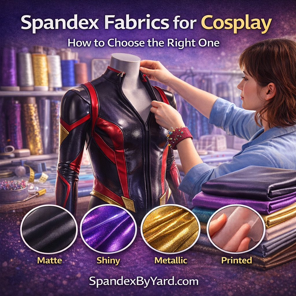Spandex Fabrics for Cosplay: How to Choose the Right One - Spandexbyyard