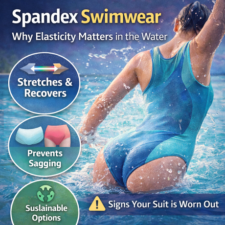 Spandex Swimwear: Why Elasticity Matters in the Water - Spandexbyyard