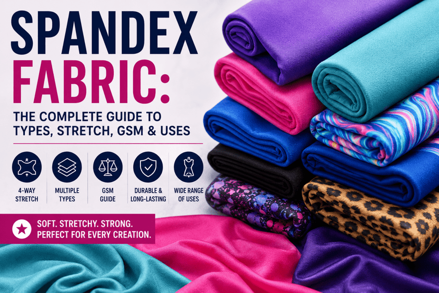 The Complete Guide to Spandex & Stretch Fabrics | SpandexByYard ...