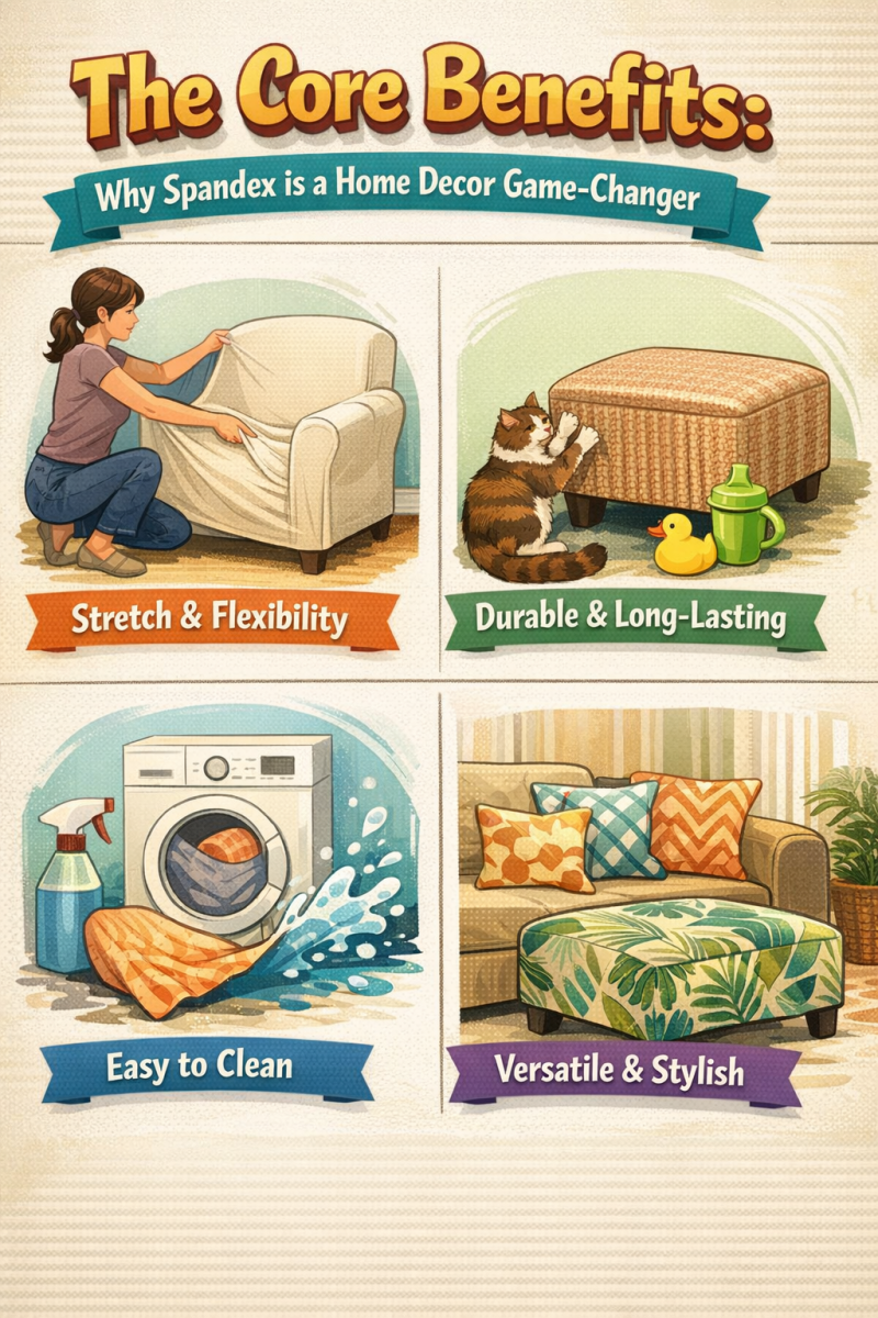 The Core Benefits: Why Spandex is a Home Decor Game-Changer - Spandexbyyard
