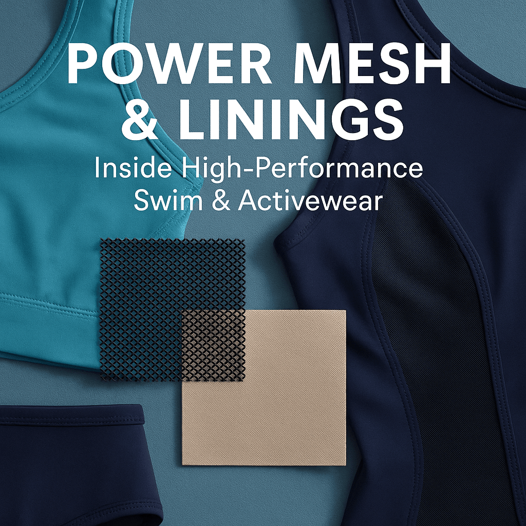 What Is Power Mesh? Best Lining Fabrics for Activewear & Swimwear - Spandexbyyard