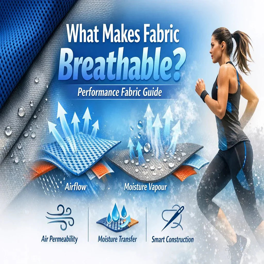 What Makes Fabric Breathable? Airflow, Moisture & Performance Explained - Spandexbyyard
