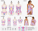 01333 - 1002 Ikat Leonie Poly Spandex Soft Hand Printed Spandex - Spandexbyyard