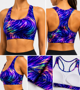 SP-NP2641 Wave of Colors Nylon Spandex Digitally Wet Print