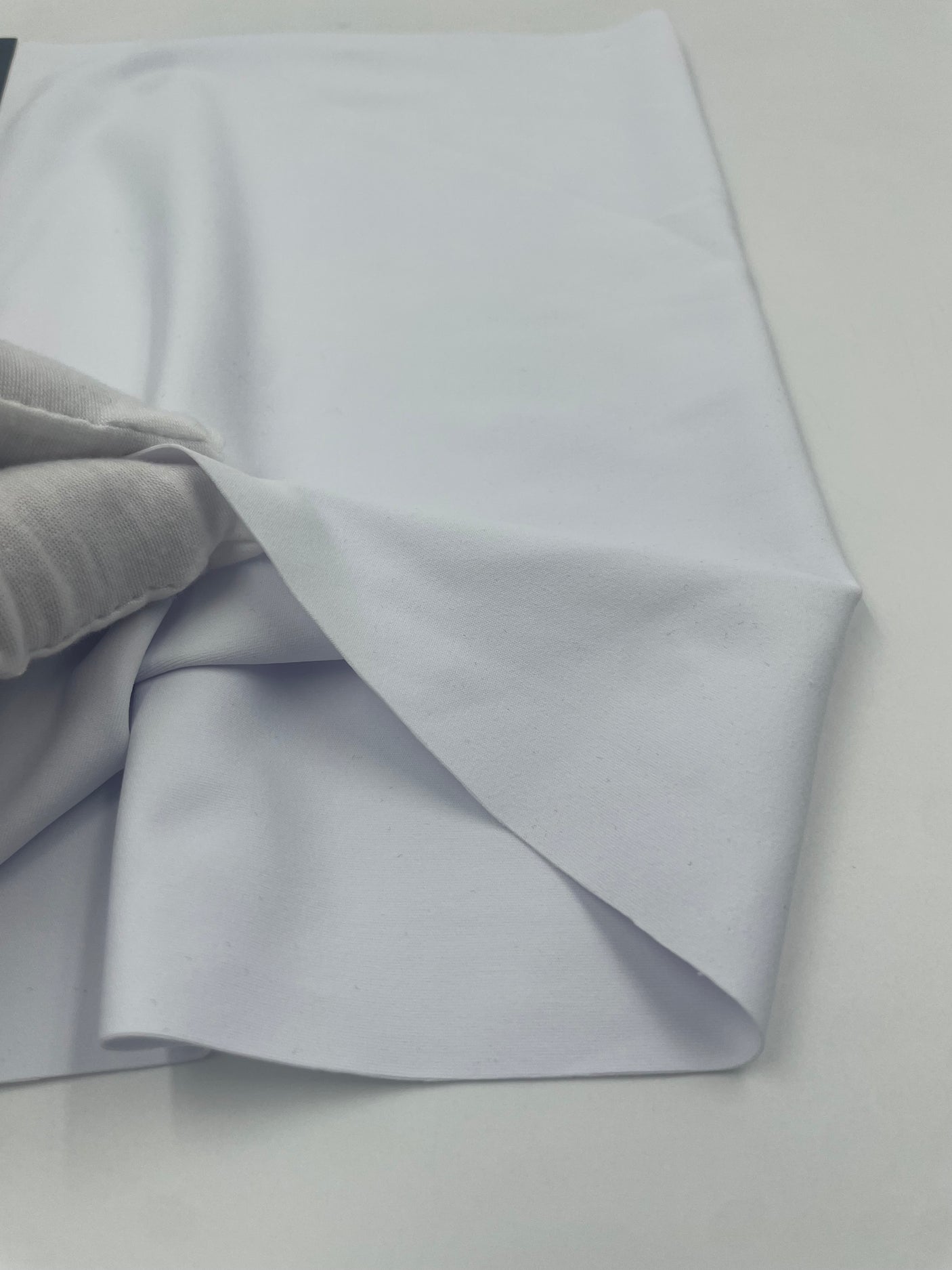 SP-XP78 White Nylon Spandex Fabric – Premium Stretch Fabric for Swimwear, Activewear &amp; Fashion