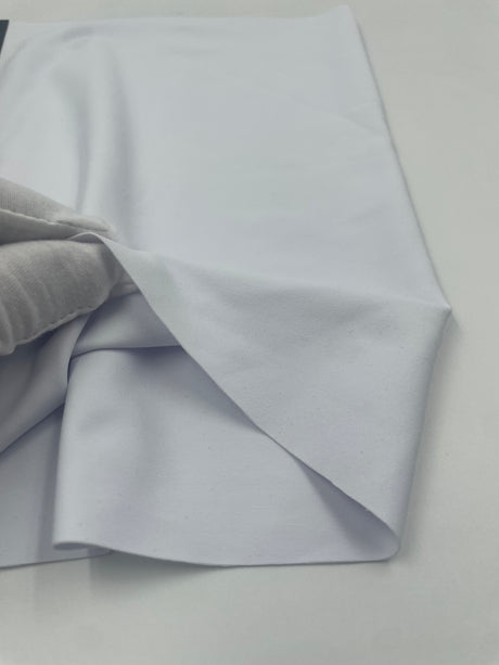SP-XP78 White Nylon Spandex Fabric – Premium Stretch Fabric for Swimwear, Activewear &amp; Fashion