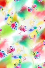 SP-NP90004 Soft as Silk Printed Nylon Spandex Fabric – Matte 200 GSM Silky Tricot for Swimwear & Activewear by the Yard