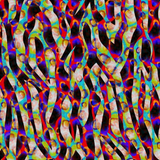 SP-NP2604 Nylon Spandex Digitally Wet Print Fabric – Stretch Tricot Fabric for Swimwear, Leggings & Activewear by the Yard