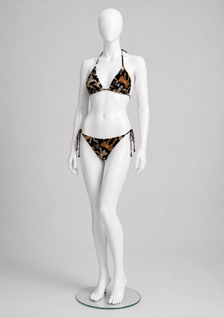 Animal Bows Print Design - Black or Nude Background - Spandexbyyard