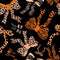 Animal Bows Print Design - Black or Nude Background