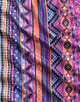 Aztec Carnival Nylon Spandex Fabric by the Yard – 200 GSM Printed Stretch Fabric for Swimwear & Activewear - Spandexbyyard