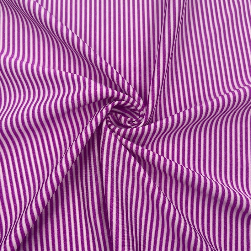 F - 70L Sportek Nylon - LYCRA®Life Chlorine Resist and UPF50+ Tricot Yarn - Dyed Stripe - Spandexbyyard