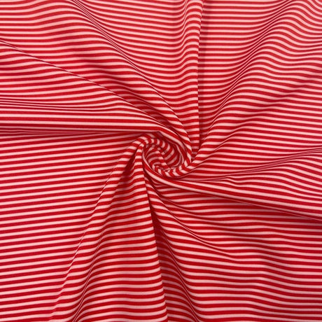 F - 70L Sportek Nylon - LYCRA®Life Chlorine Resist and UPF50+ Tricot Yarn - Dyed Stripe - Spandexbyyard