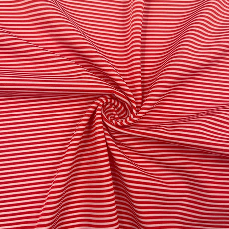 F - 70L Sportek Nylon - LYCRA®Life Chlorine Resist and UPF50+ Tricot Yarn - Dyed Stripe - Spandexbyyard