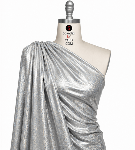 Foil Nylon Spandex Fabric for Skatewear & Performance Wear - Spandexbyyard