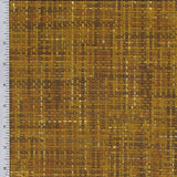 Mustard Gold Woven Texture Print Spandex – Polyester-Spandex Tricot Matte
