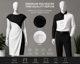 P-4372 100% Polyester Fine Quality Poplin 72 in wide for Table Cloth and Event Products, Tops - Spandexbyyard