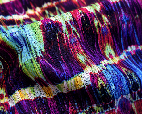 P - SPT02| Printed Spandex Fabric for Swimwear | Sportek Poly - Spandex Tricot - Spandexbyyard