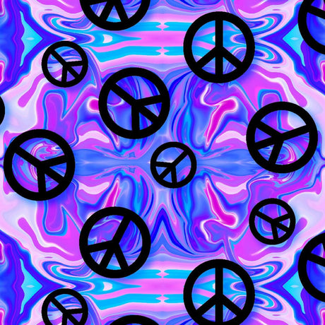 SPT-6679 | Psychedelic Peace Vibes Collection - Peace Tye Dye