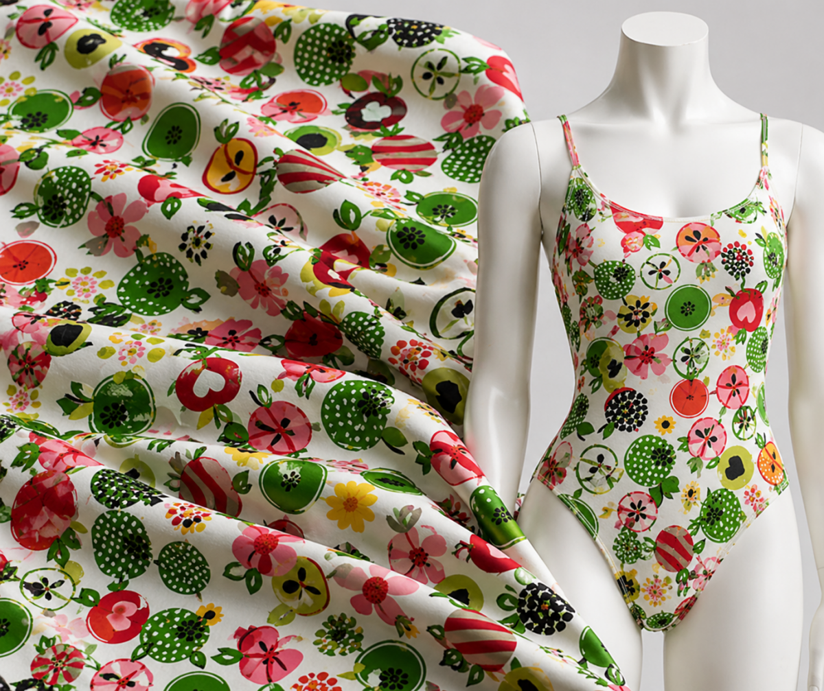 SCP477 | Printed Spandex Fabric by the Yard | 4 - Way Stretch Performance Fabric - Spandexbyyard