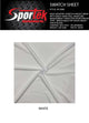 SP - 2900 Sportek Stretch pin - dot mesh - Spandexbyyard