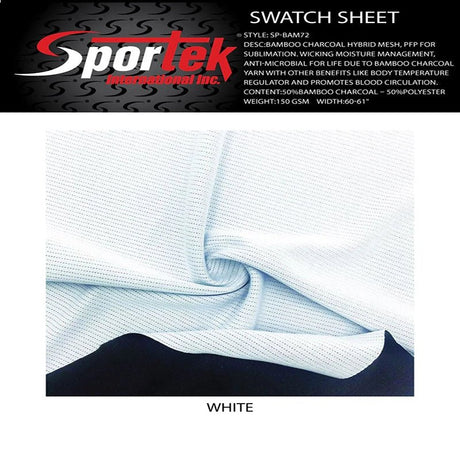 SP - BAM72 Bamboo Charcoal Hybrid Mesh - Spandexbyyard