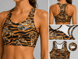 SP-DP3605 Tiger Ghost Printed Spandex Fabric – Animal Print Stretch Fabric for Activewear by the Yard - Spandexbyyard