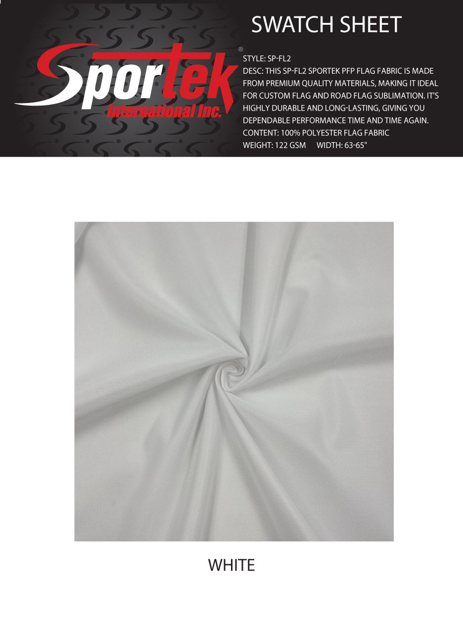 SP - FL2 Sportek PFP Flag Fabric - Spandexbyyard