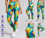 SP-NP2614 Party Lights Nylon Spandex Digitally Wet Print - Spandexbyyard