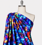 SP - NP2618 Fire & Ice Dance Nylon Spandex Digitally Wet Print - Spandexbyyard