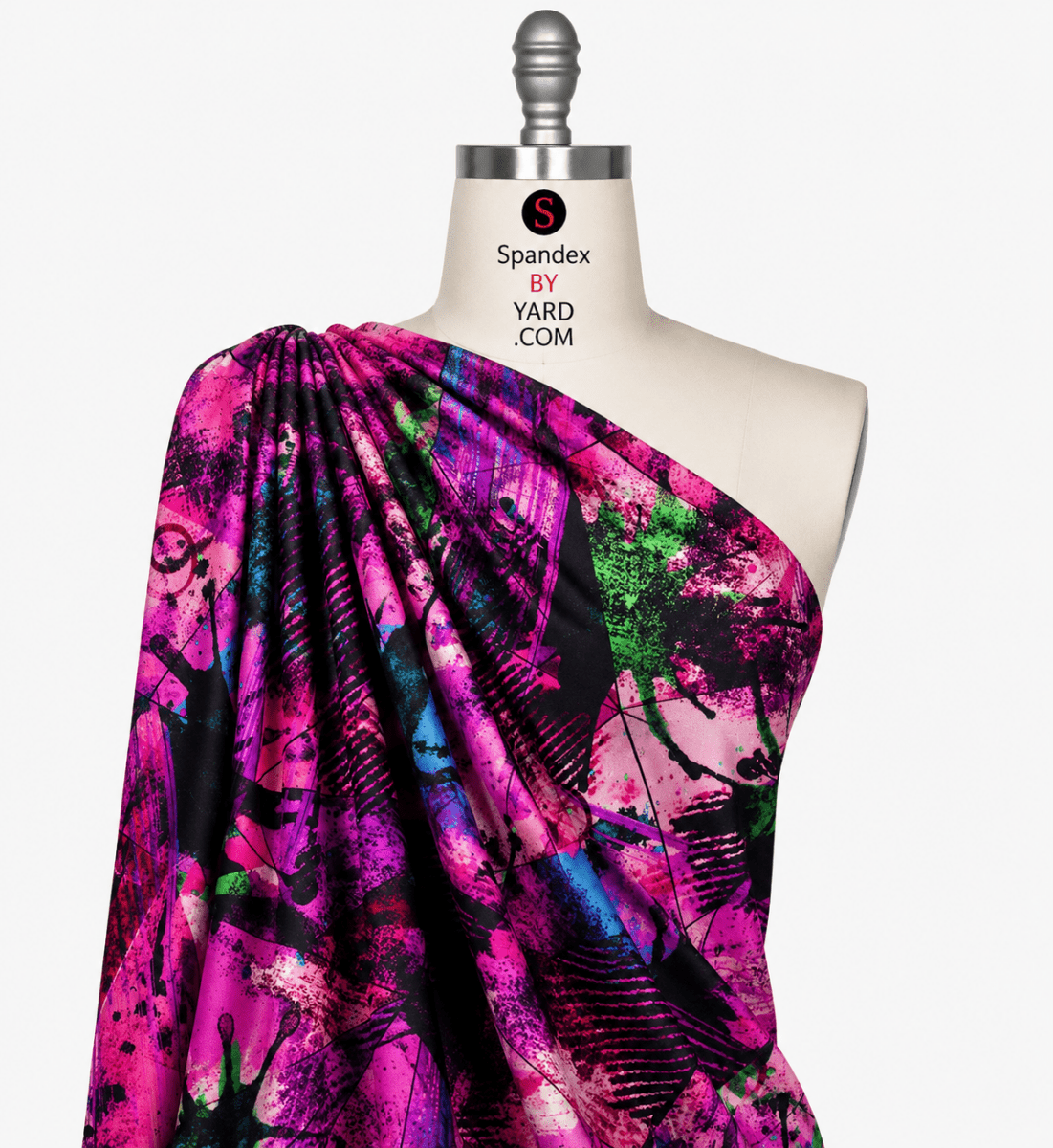 SP - NP2622 Color Dance Nylon Spandex Digitally Wet Print - Spandexbyyard