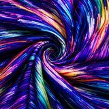 SP - NP2641 Wave of Colors Nylon Spandex Digitally Wet Print - Spandexbyyard
