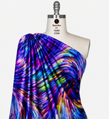 SP - NP2641 Wave of Colors Nylon Spandex Digitally Wet Print - Spandexbyyard