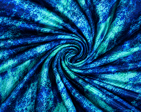 SP-NP2722 Deep Glacier Nylon Spandex Digitally Wet Print - Spandexbyyard